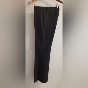 Like New TAHARI Charcoal Black Fly Front Slacks
